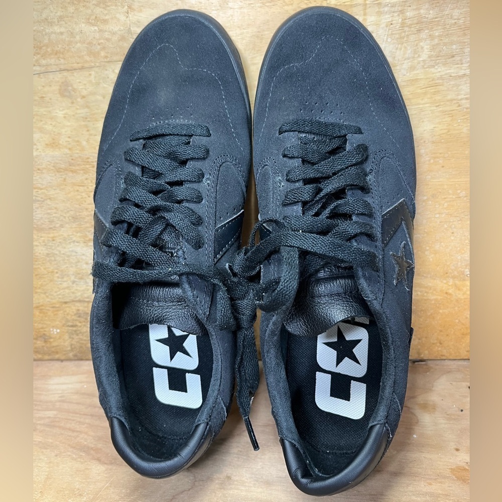 Converse Checkpoint SUEDE Pro Ox Womens Size 10.5 Shoes Sneakers Black 166019C - Picture 6 of 8